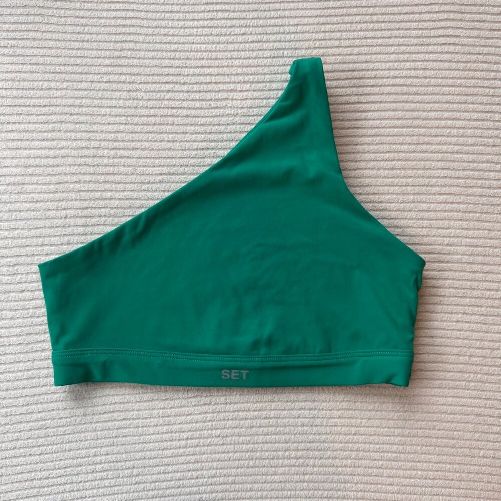 SET Active One-Shoulder Sports Bra